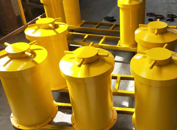 睢县凯龙矿山设备的抗爆容器材质与尺寸